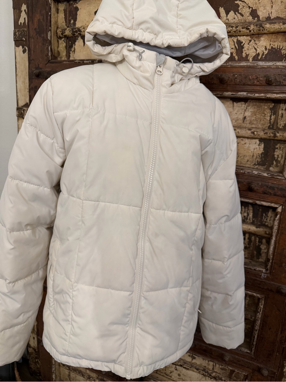 Goodfellow & Co Light cream Water-Resistant Jacket L